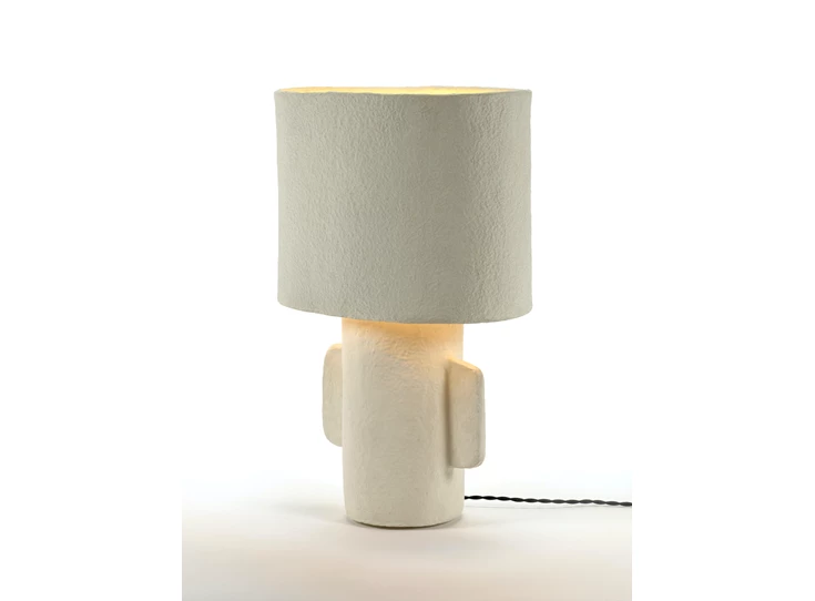 Serax-Marie-Michielssen-papier-mache-beige-tafellamp-H54cm