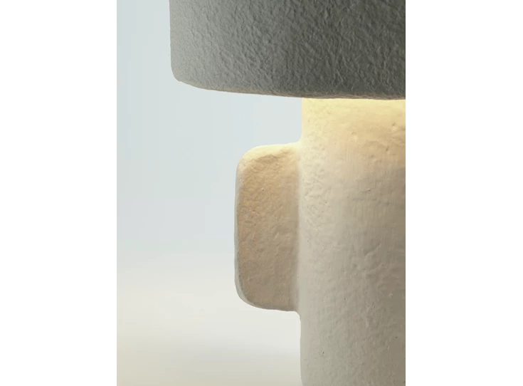 Serax-Marie-Michielssen-papier-mache-beige-tafellamp-H54cm