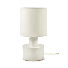 Serax-Marie-Michielssen-tafellamp-Catherine-D25cm-H47cm-voet-mat-wit-kap-wit