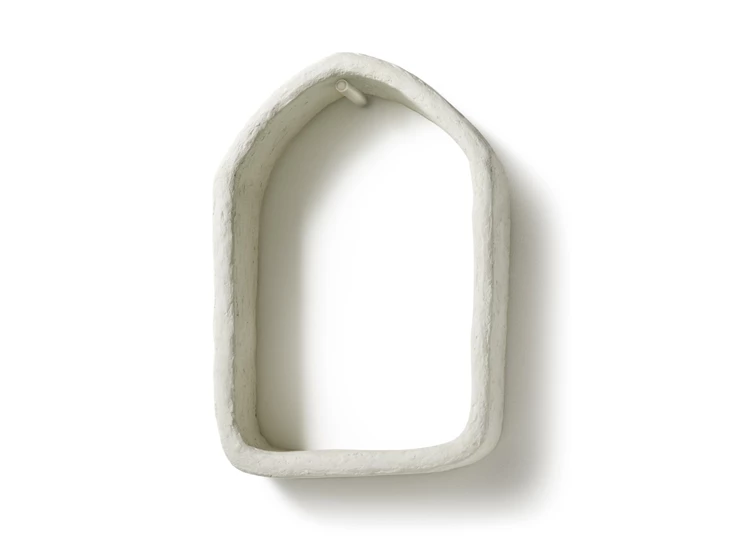 Serax-Marie-Michielssen-White-Earth-papier-mache-muurnis-L30-B12-H50-wit
