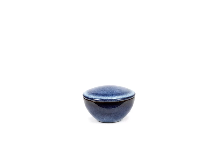 Serax-Pascale-Naessens-Pure-bowl-met-deksel-D85cm-H5cm-donkerblauw