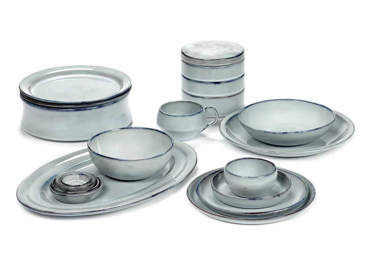 Serax-Pascale-Naessens-Pure-ovale-schotel-38x28cm-blauw