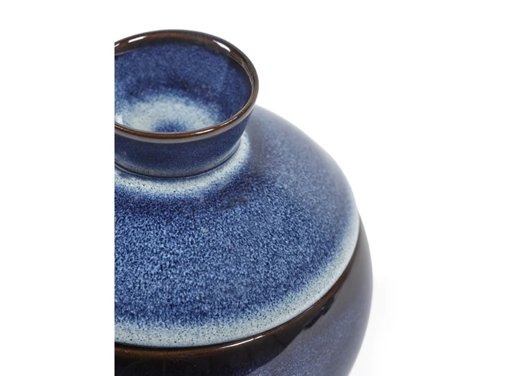 Serax-Pascale-Naessens-Pure-potje-met-deksel-D12cm-H13cm-donkerblauw