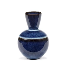 Serax-Pascale-Naessens-Pure-potje-met-deksel-D12cm-H14cm-donkerblauw