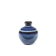Serax-Pascale-Naessens-Pure-potje-met-deksel-D9cm-H10cm-donkerblauw