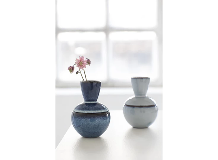 Serax-Pascale-Naessens-Pure-potje-met-deksel-D9cm-H13cm-blauw