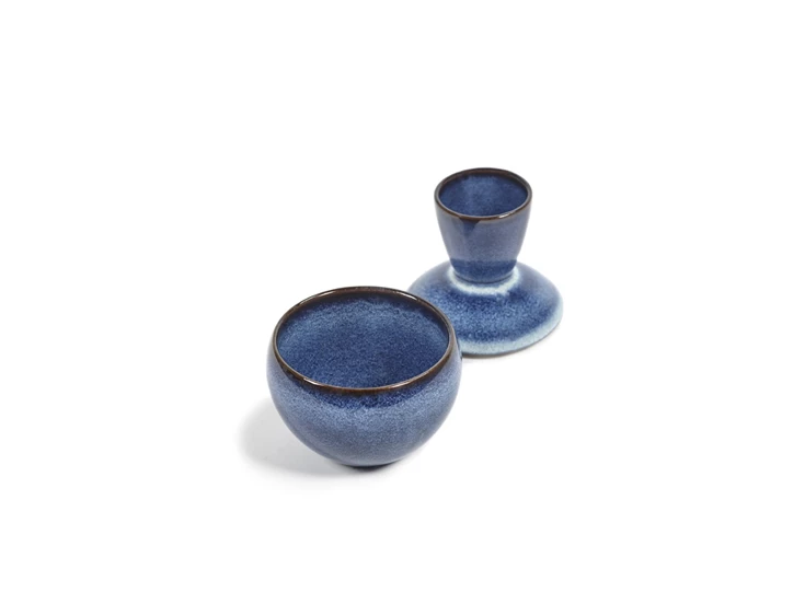 Serax-Pascale-Naessens-Pure-potje-met-deksel-D9cm-H13cm-donkerblauw