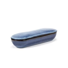 Serax-Pascale-Naessens-Pure-schaal-met-deksel-245x85cm-H5cm-donkerblauw