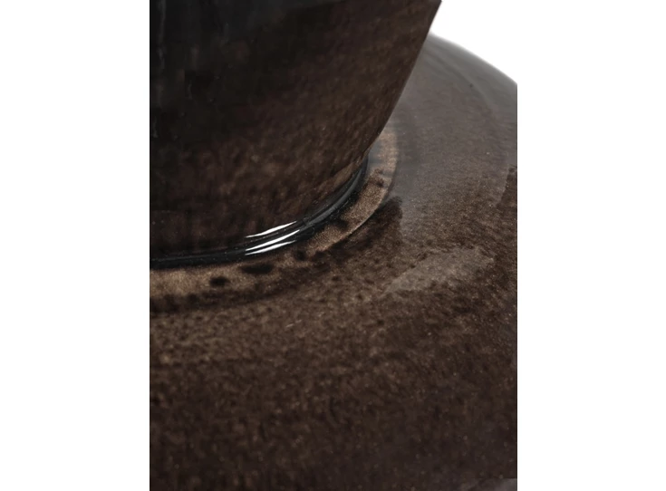 Serax-Pascale-Naessens-Pure-vaas-M-D38cm-H59cm-bruin-zwart