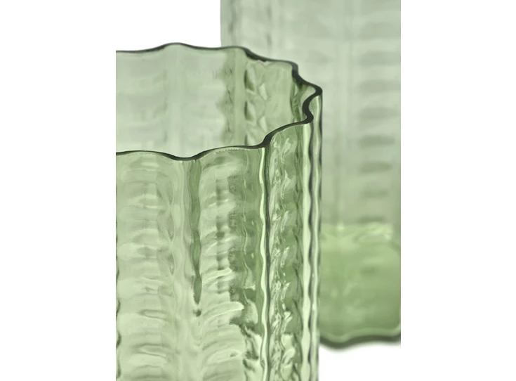 Serax-Ruben-Deriemaeker-Wave-vaas-02-D15cm-H28cm-groen