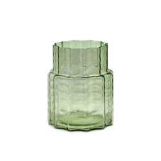 Serax-Ruben-Deriemaeker-Wave-vaas-04-D18cm-H21cm-groen