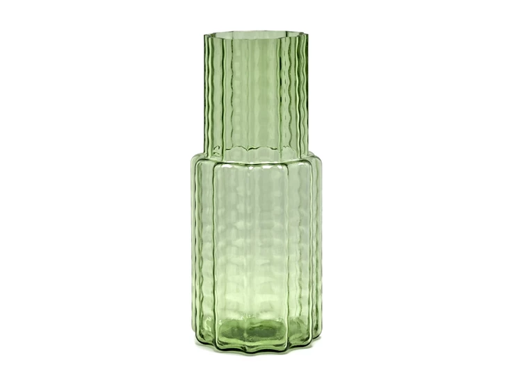 Serax-Ruben-Deriemaeker-Wave-vaas-05-D16cm-H35cm-groen