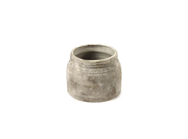 Serax-Rustic-bloempot-M-D235cm-H18cm-greige