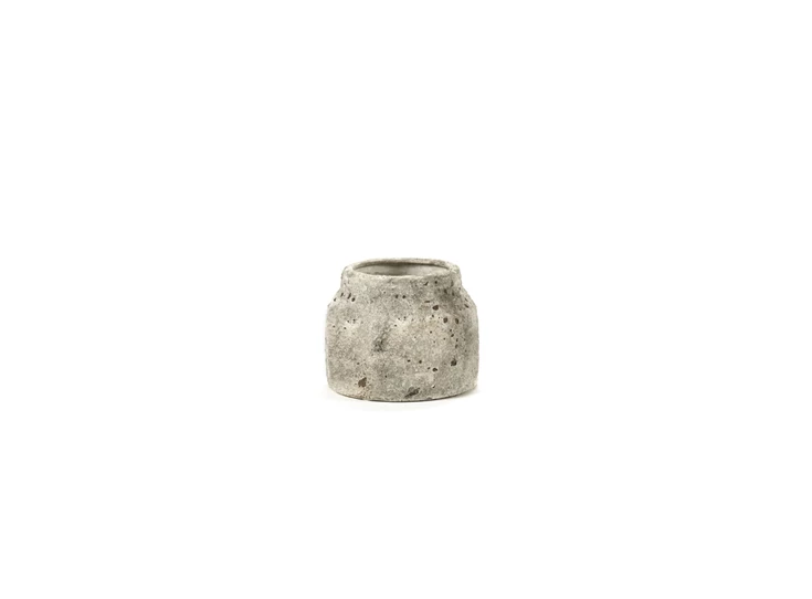 Serax-Rustic-bloempot-XS-D145cm-H11cm-greige