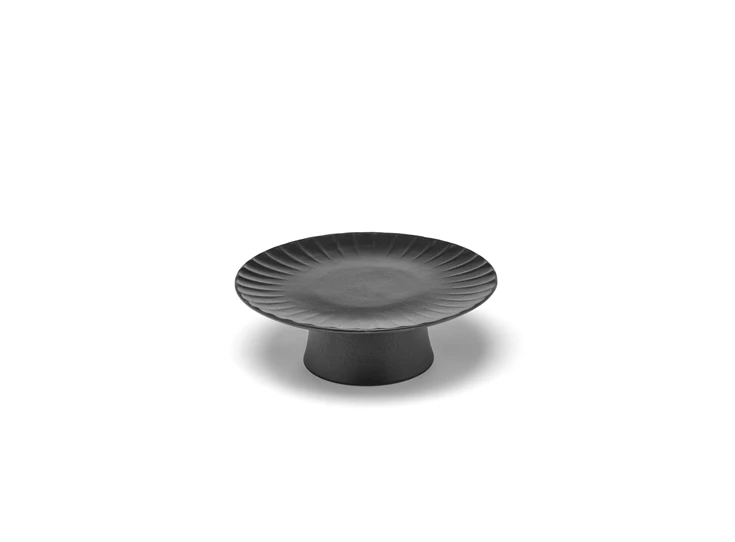 Serax-Sergio-Herman-Inku-gebakschaal-D21cm-H8cm-zwart