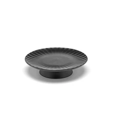Serax-Sergio-Herman-Inku-gebakschaal-D24cm-H65cm-zwart