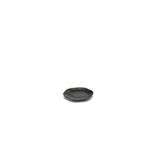 Serax-Sergio-Herman-Inku-plat-bord-geribbeld-D89cm-zwart