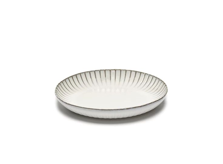Serax-Sergio-Herman-Inku-schaal-geribbeld-D32cm-H5cm-wit