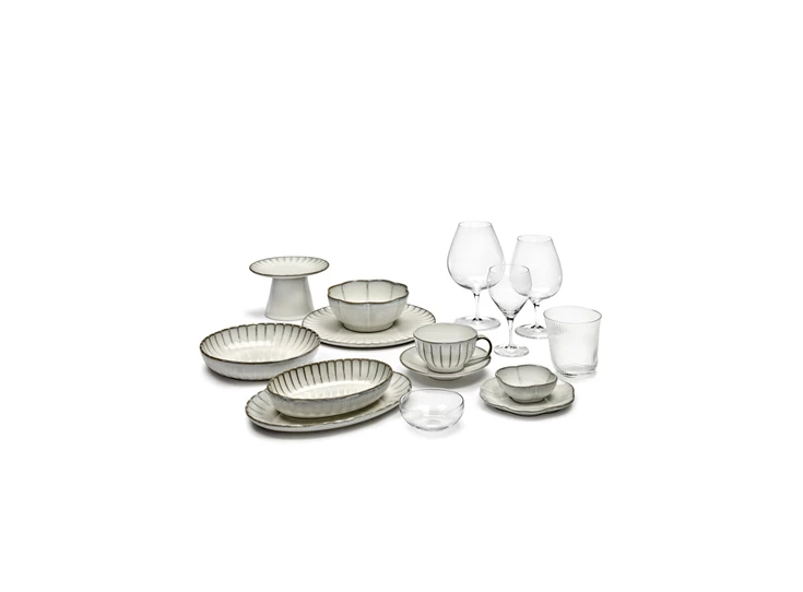 Serax-Sergio-Herman-Inku-schaal-ovaal-geribbeld-19x13x37cm-wit