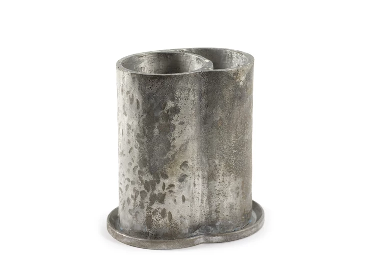 Serax-Sergio-Herman-Surface-wijnkoeler-H21cm-aluminium