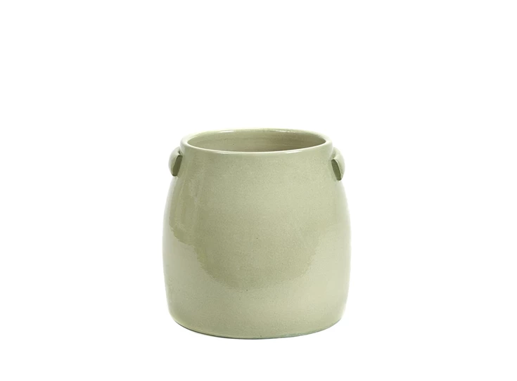 Serax-Tabor-bloempot-M-25x24cm-groen