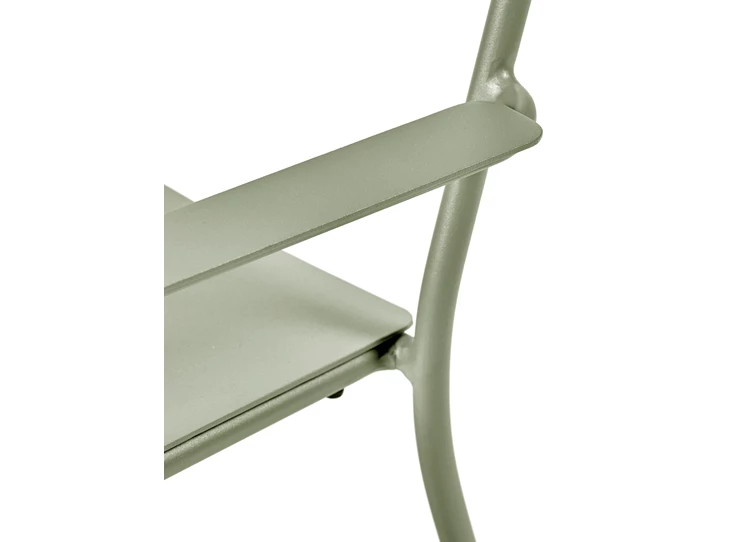 Serax-Vincent-Van-Duysen-August-loungestoel-marmleuning-eucalyptus-groen