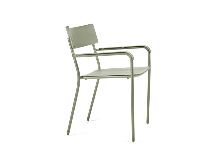 Serax-Vincent-Van-Duysen-August-stoel-marmleuning-eucalyptus-groen