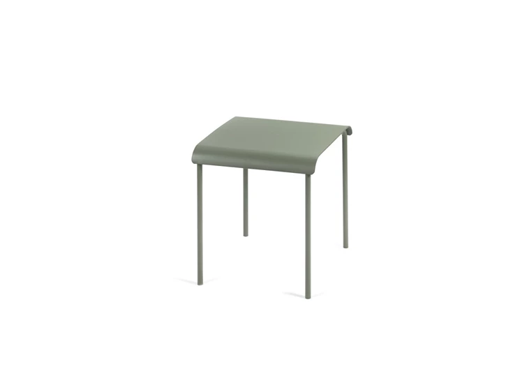 Serax-Vincent-Van-Duysen-August-stool-45x45cm-H45cm-eucalyptus-green