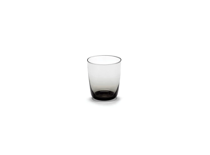 Serax-Vincent-Van-Duysen-Cena-glas-laag-D85cm-H10cm-smokey-grey