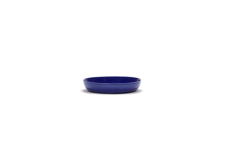 Serax-Yotam-Ottolenghi-Feast-bord-hoog-22x22x4cm-lapis-lazuli-swirl-stripes-wit