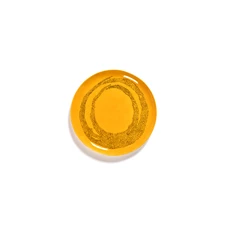 Serax-Yotam-Ottolenghi-Feast-bord-L-265x265x2cm-sunny-yellow-swirl-dots-zwart