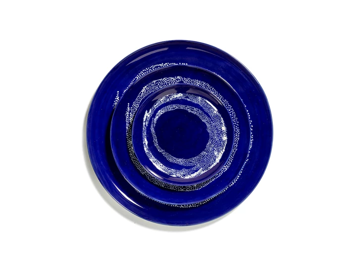 Serax-Yotam-Ottolenghi-Feast-bord-S-19x19x2cm-lapis-lazuli-swirl-dots-wit