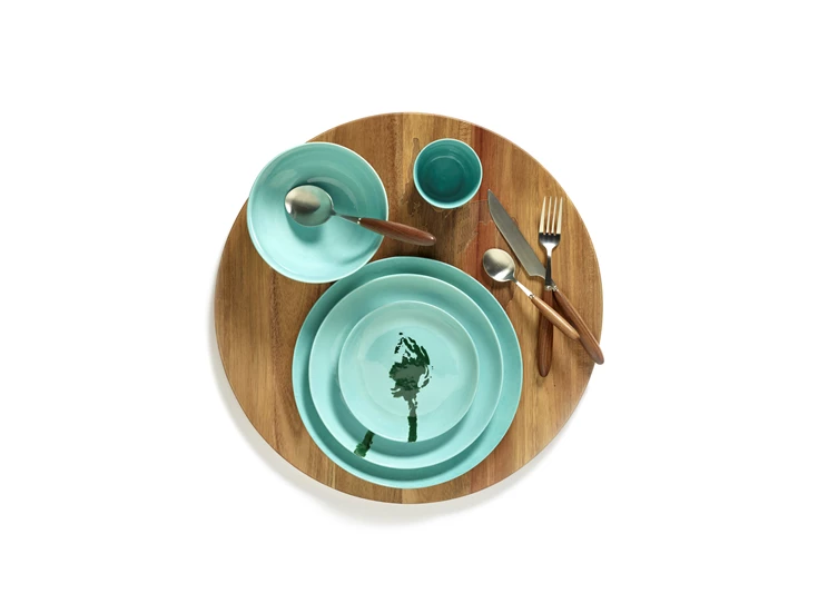 Serax-Yotam-Ottolenghi-Feast-bord-XS-16x16x2cm-azure-artisjok-groen
