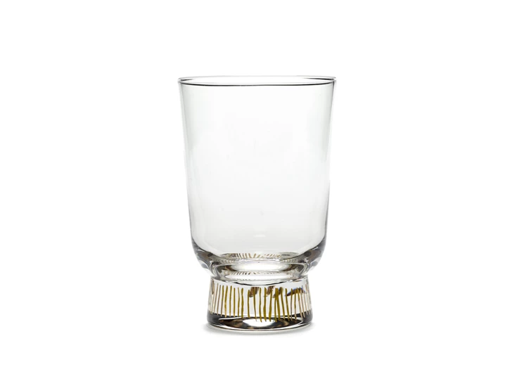 Serax-Yotam-Ottolenghi-Feast-glas-33cl-stripes-goud