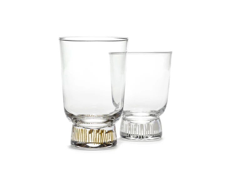 Serax-Yotam-Ottolenghi-Feast-glas-33cl-stripes-goud