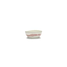 Serax-Yotam-Ottolenghi-Feast-kom-L-18x18x8cm-wit-swirl-stripes-rood