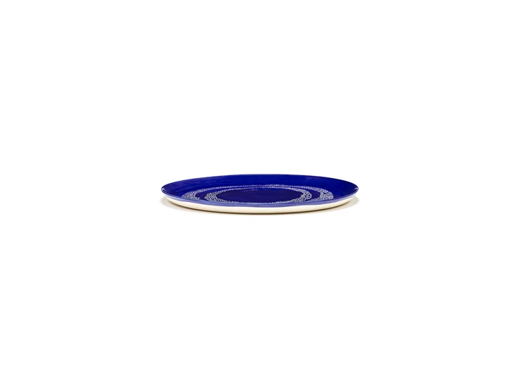 Serax-Yotam-Ottolenghi-Feast-serveerbord-35x35x2cm-lapis-lazuli-swirl-dots-wit