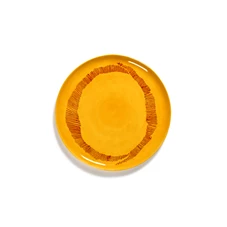Serax-Yotam-Ottolenghi-Feast-serveerbord-35x35x2cm-sunny-yellow-swirl-stripes-rood