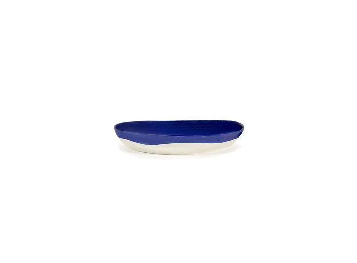 Serax-Yotam-Ottolenghi-Feast-serveerschaal-M-36x366cmlapis-lazuli-swirl-dots-wit