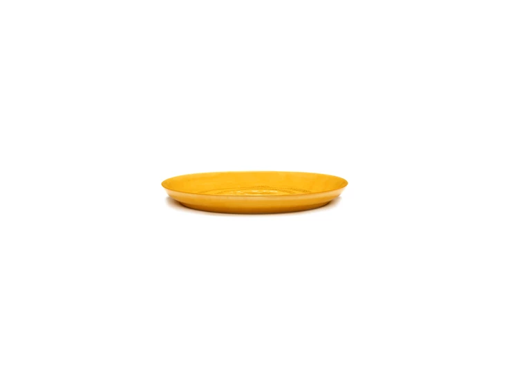 Serax-Yotam-Ottolenghi-Feast-serveerschotel-S-35x354cm-sunny-yellow-swirl-dots-zwart