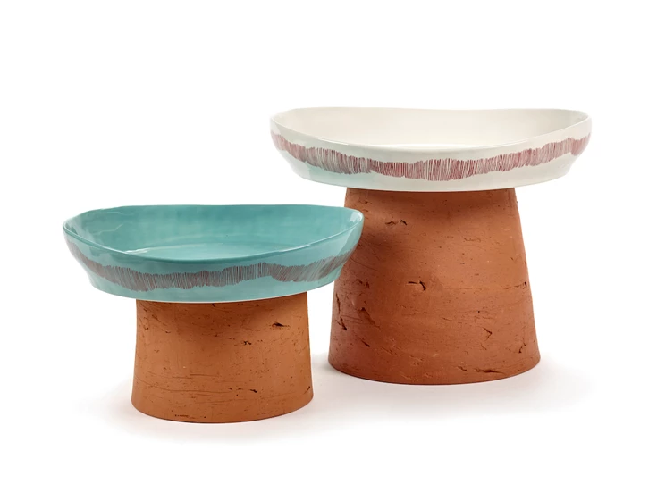 Serax-Yotam-Ottolenghi-Feast-staander-L-22x22x20cm-terracotta