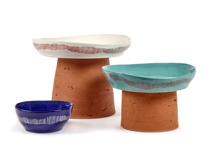 Serax-Yotam-Ottolenghi-Feast-staander-L-22x22x20cm-terracotta