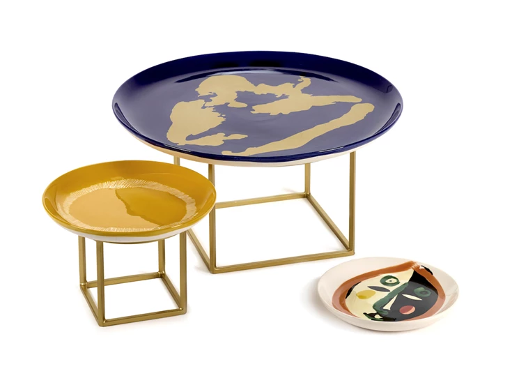 Serax-Yotam-Ottolenghi-Feast-staander-S-14x14x10cm-goud