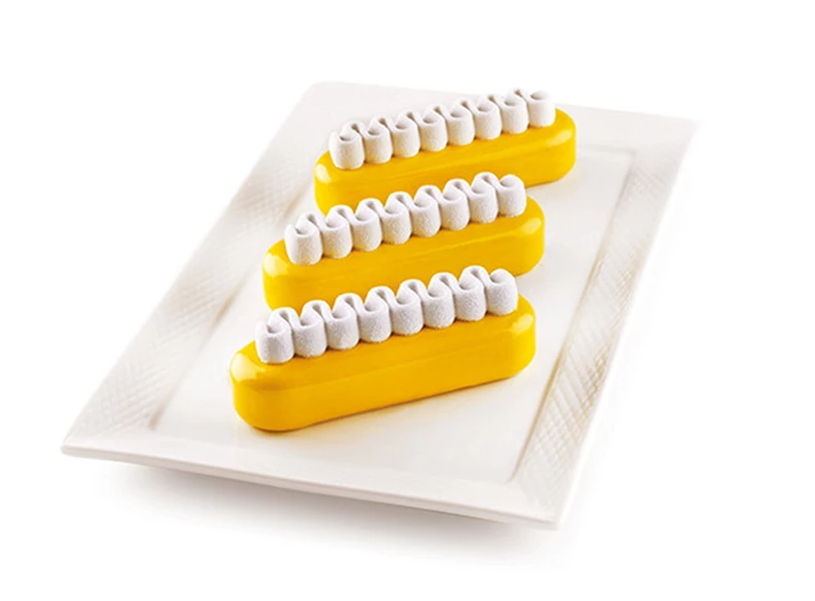 Silikomart-bakvorm-design-pop-eclair-6-porties-13x38cm-H46cm