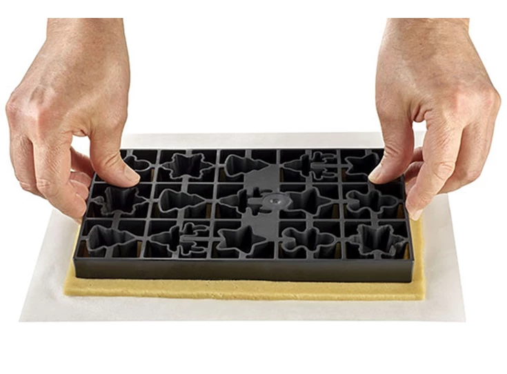 Silikomart-bakvorm-koekjesvorm-blaadjes-24x15cm-H2cm