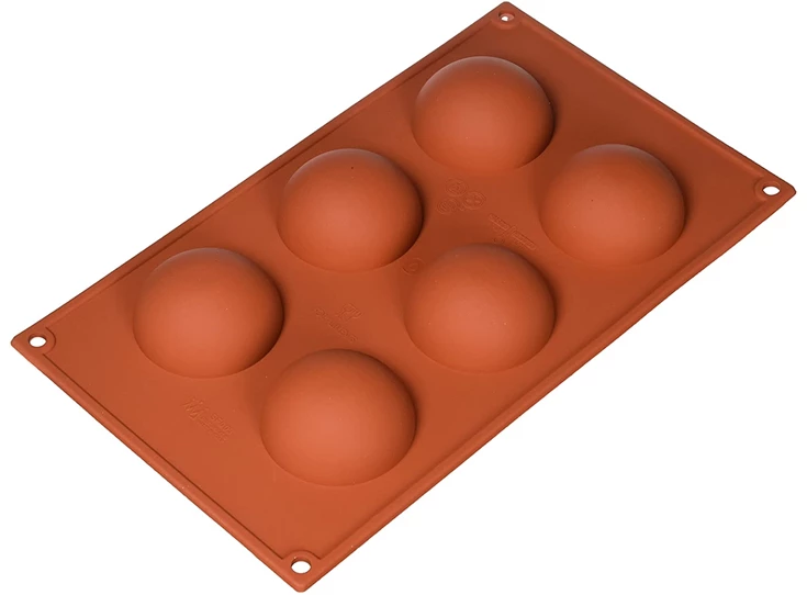Silikomart-bakvorm-tradition-sf003-semisfera-6x-D6cm-H3cm
