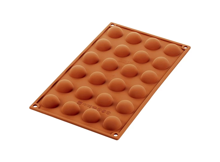 Silikomart-bakvorm-tradition-sf006-semisfera-24x-D3cm-H15cm