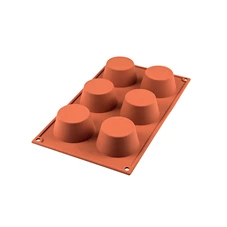 Silikomart-bakvorm-tradition-sf023-muffin-6x-D69cm-H35cm