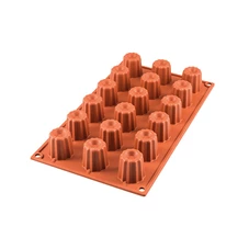 Silikomart-bakvorm-tradition-sf033-mini-cannele-18x-D35cm-H35cm
