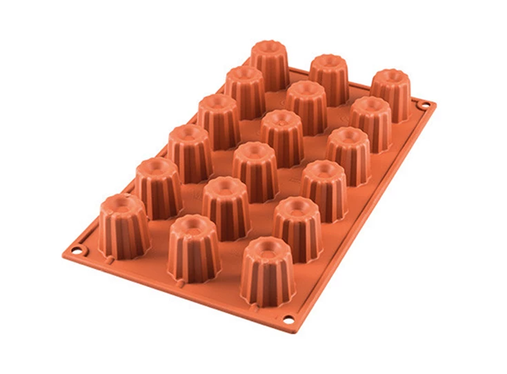 Silikomart-bakvorm-tradition-sf033-mini-cannele-18x-D35cm-H35cm